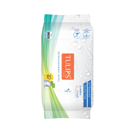 Tulips Refreshing Wet Wipes